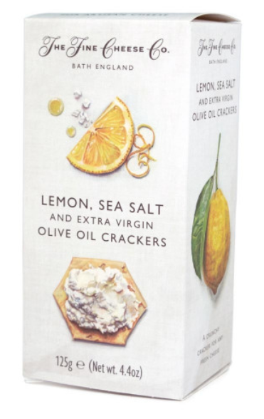 Lemon, Sea Salt and Extra Virgin Olive Oil Crackers